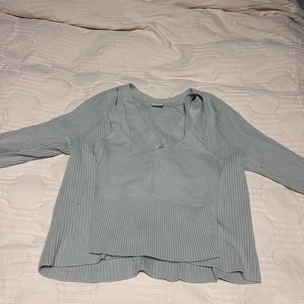 Abercrombie Matching sweater tank set
